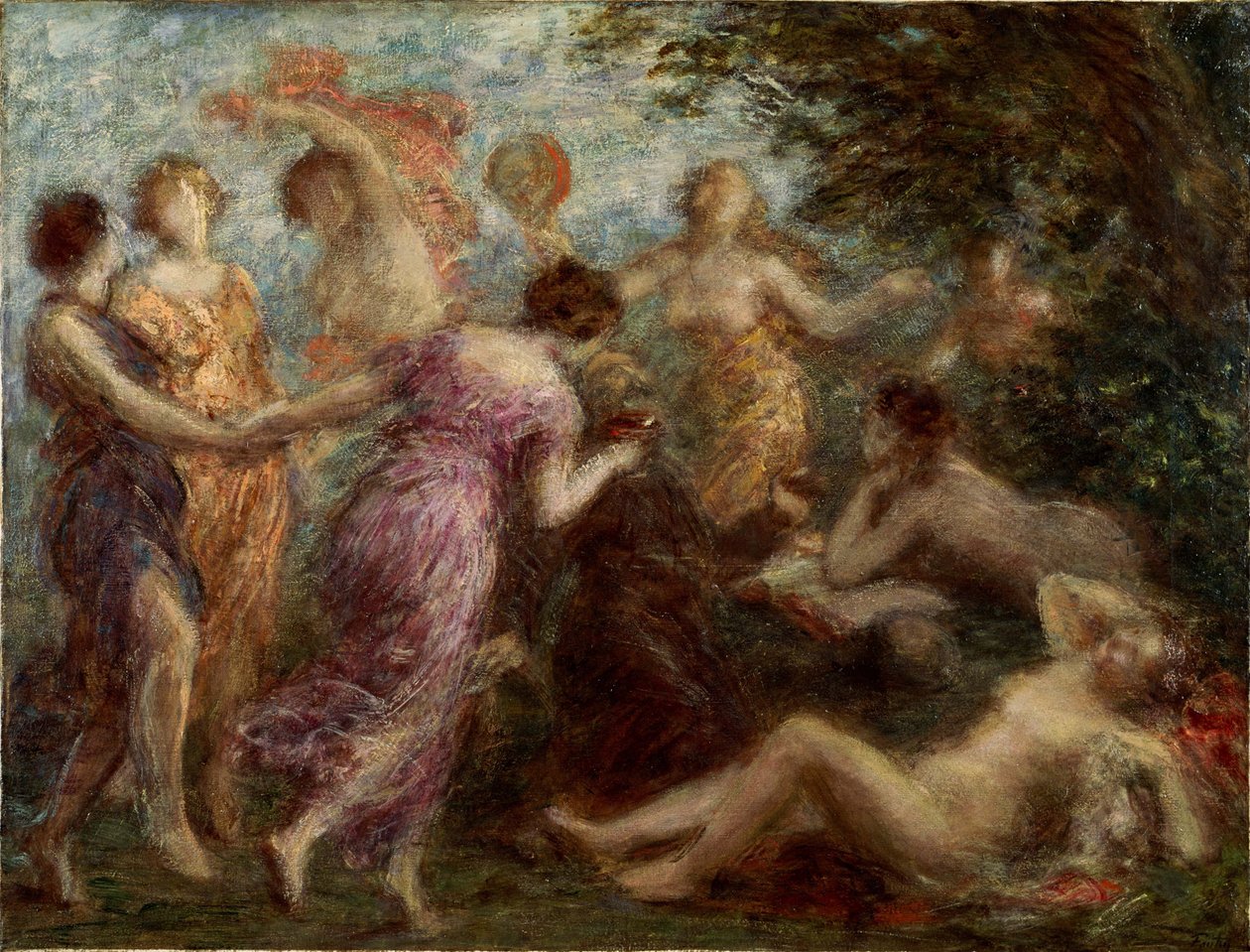 The Temptation of Saint Anthony by Henri Fantin Latour