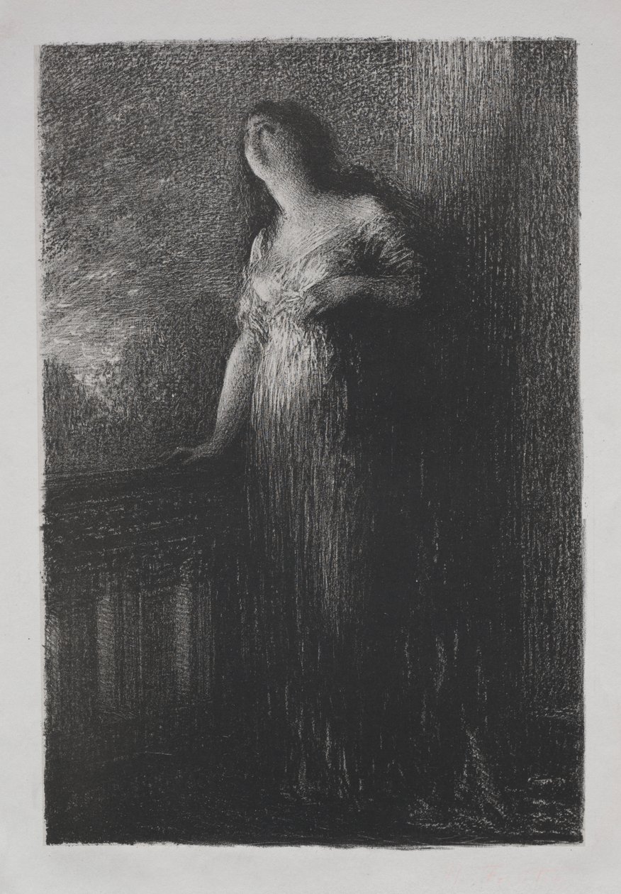 Confiding in the Night by Ignace Henri Jean Fantin Latour