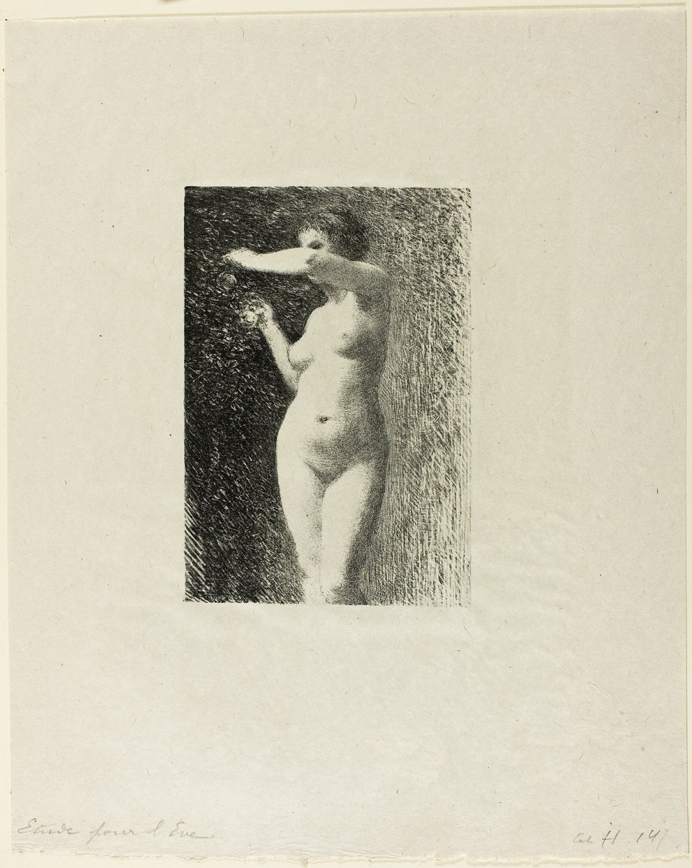 Study for Eve by Ignace Henri Jean Fantin Latour