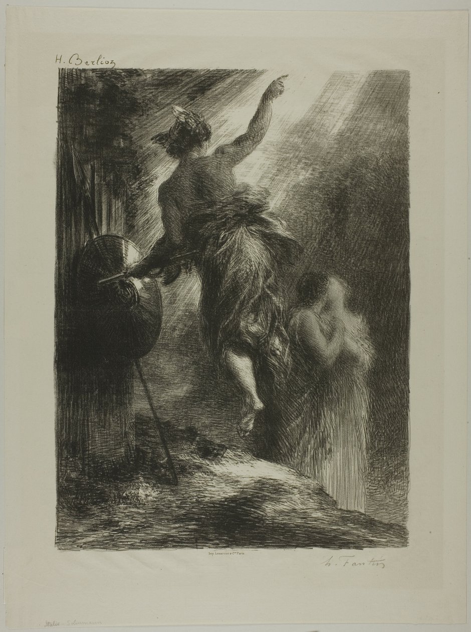 Italy! by Ignace Henri Jean Fantin Latour