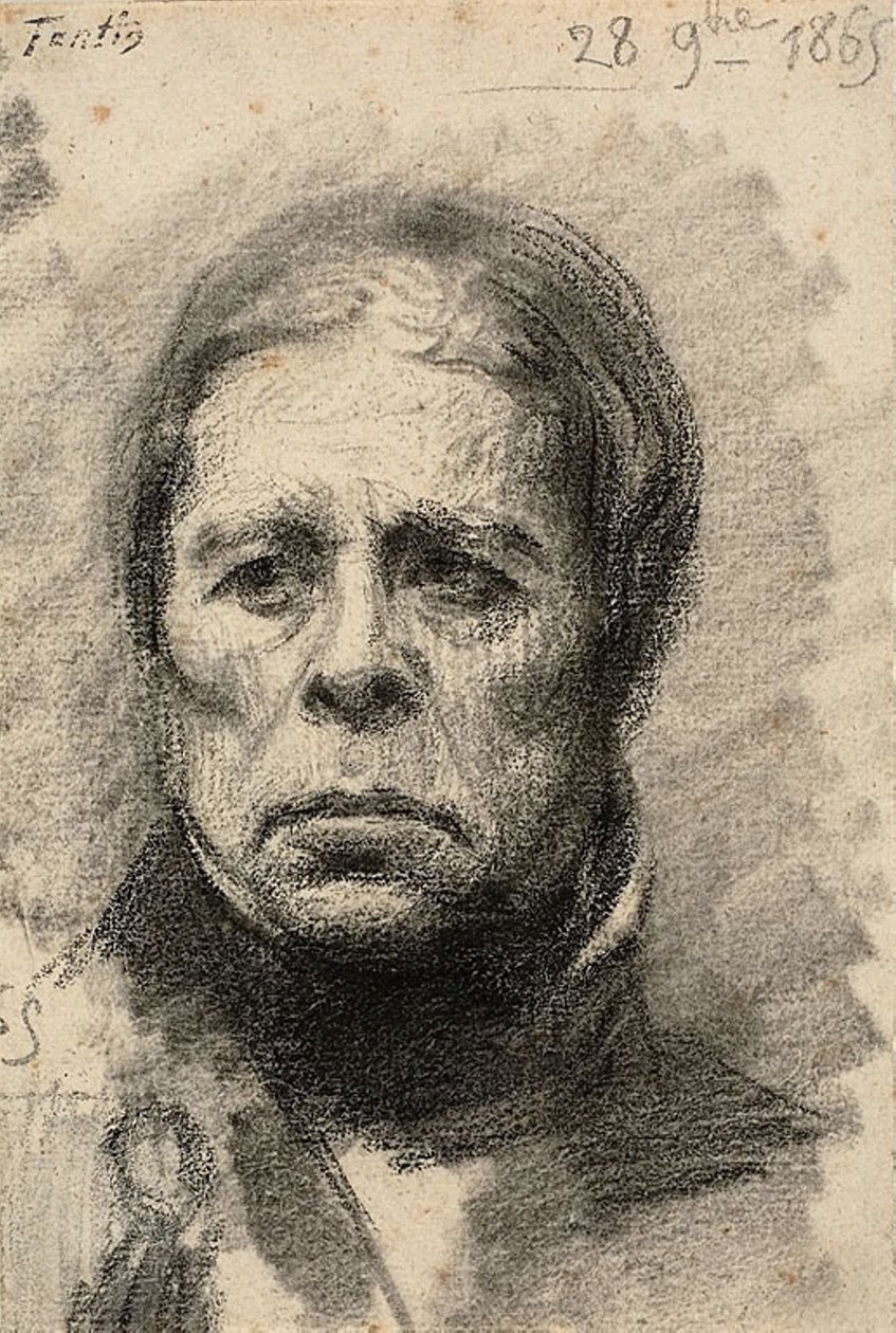 Jean-Auguste-Dominique Ingres by Henri Fantin Latour