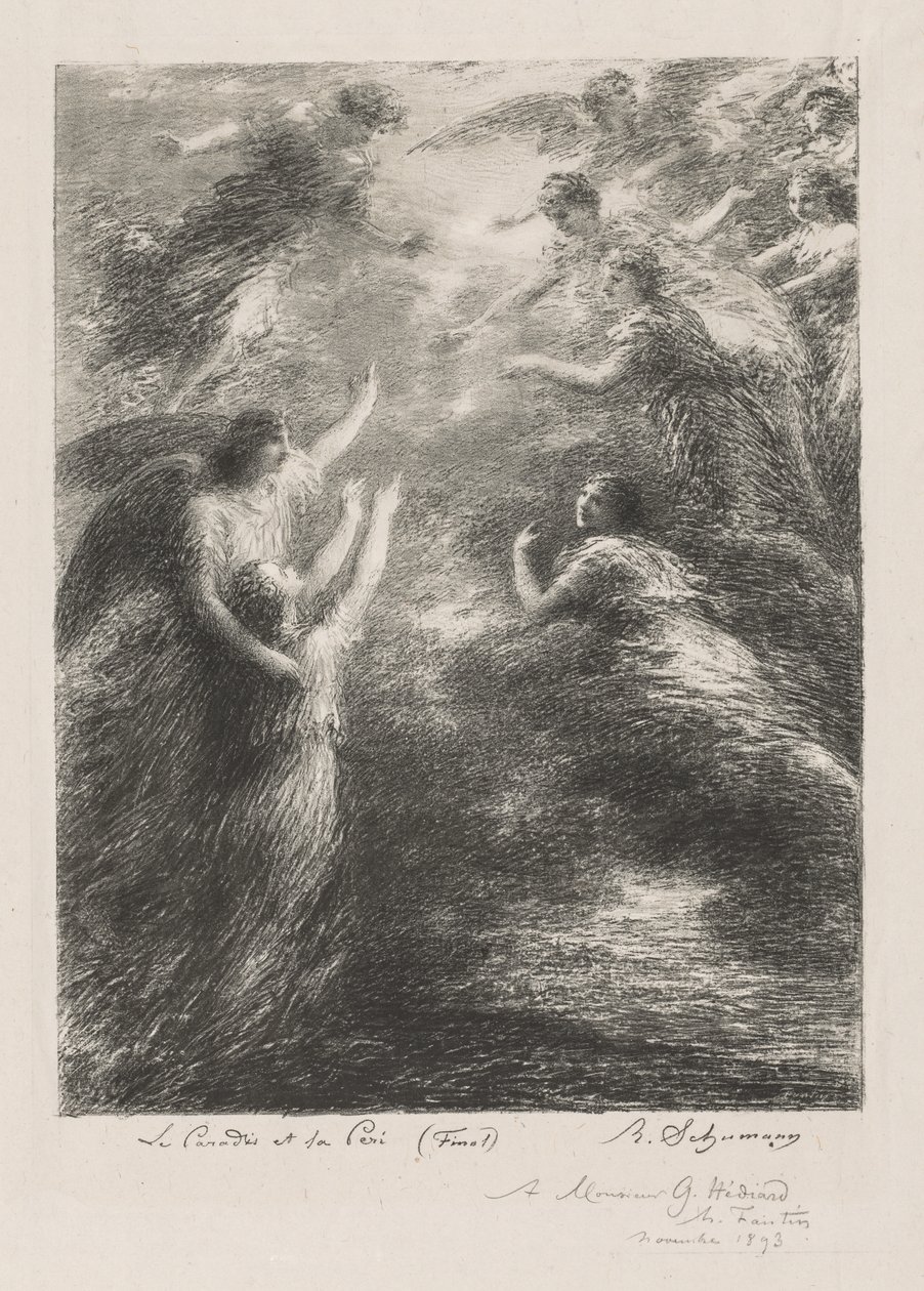 Le Paradis et la Peri by Ignace Henri Jean Fantin Latour