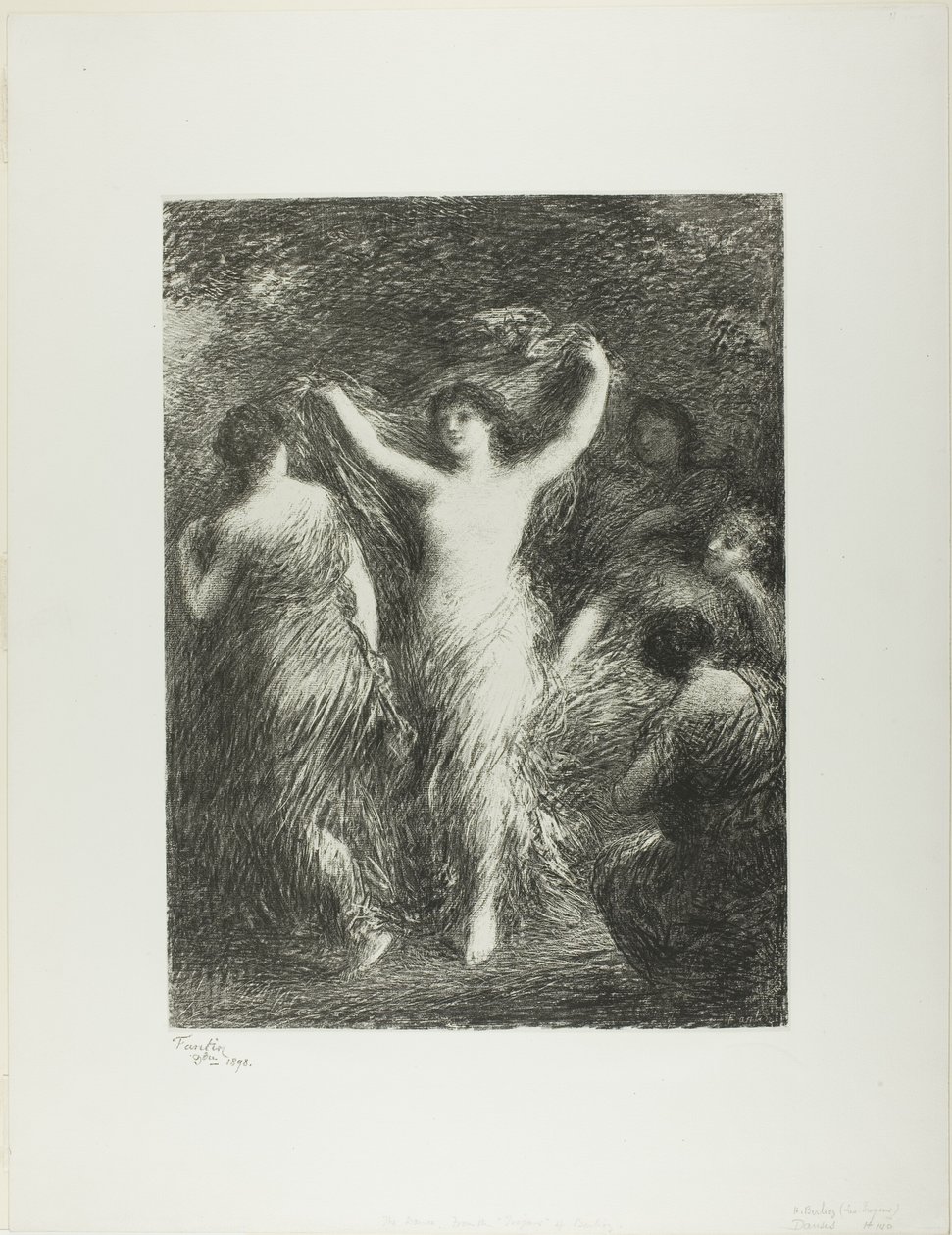 The Dance by Ignace Henri Jean Fantin Latour
