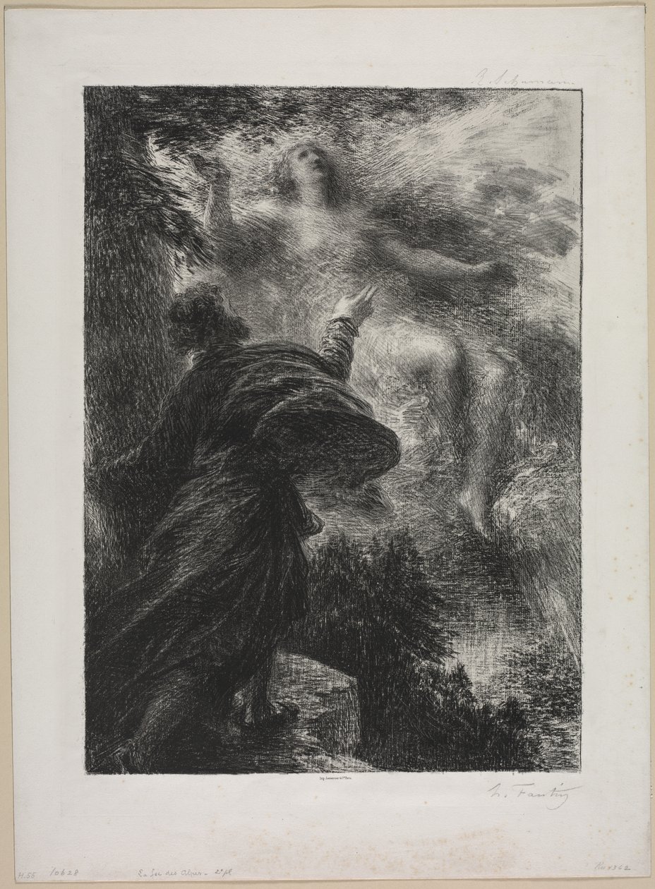 The Fairy of the Alps by Ignace Henri Jean Fantin Latour