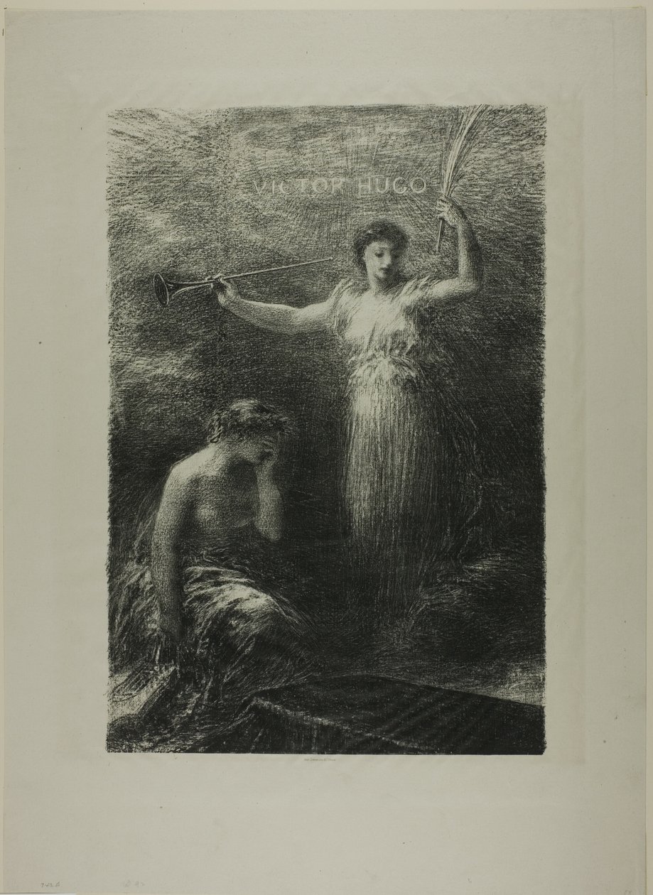 To Victor Hugo by Ignace Henri Jean Fantin Latour