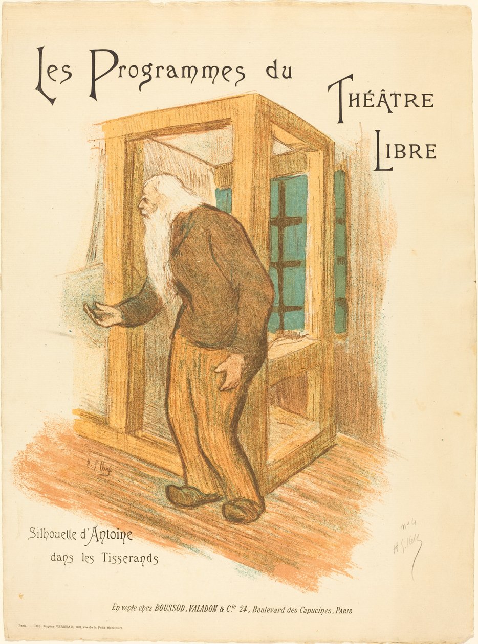 The Programs of the Free Theater by Henri Gabriel Ibels