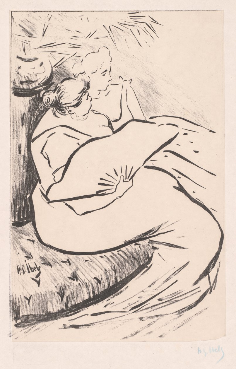 Seated Woman, ca. 1895-1900 by Henri Gabriel Ibels