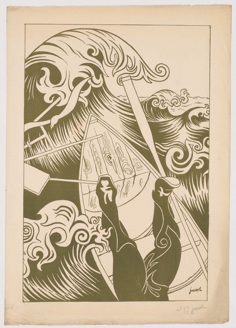 The Wave by Henri Gustave Jossot