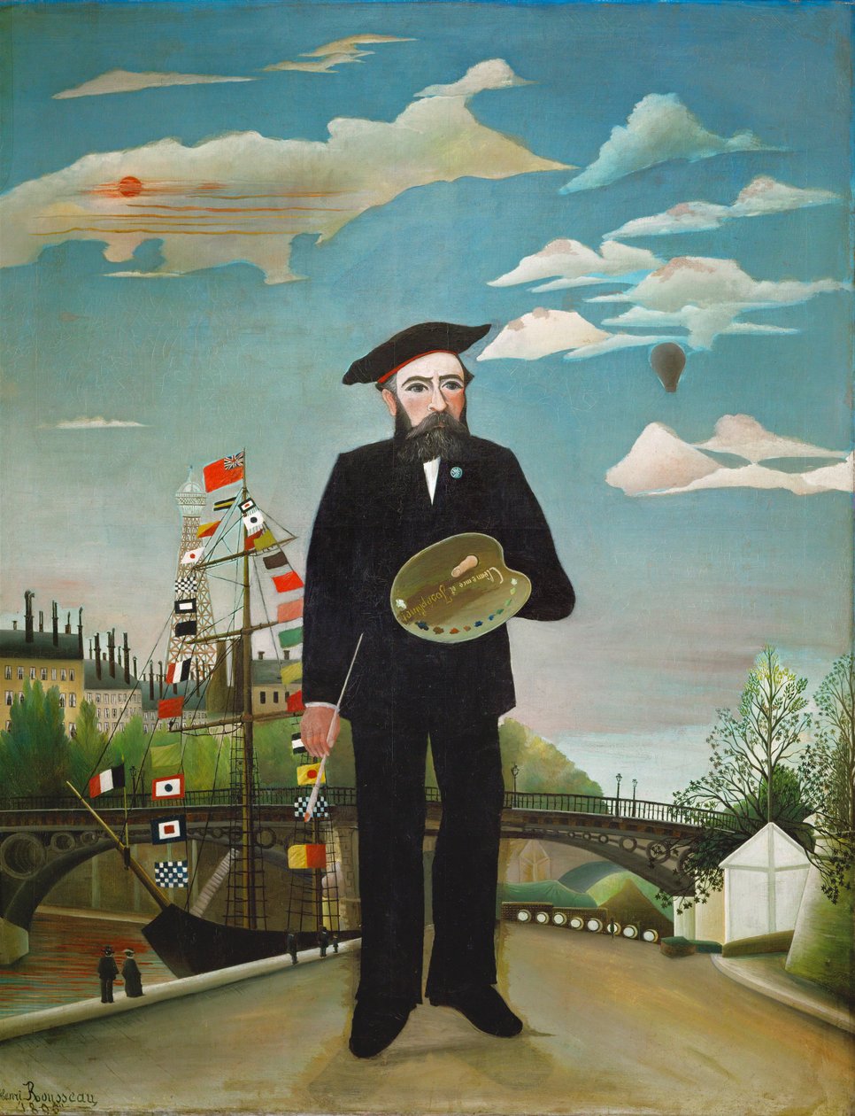 Myself by Henri J.F. (1844 1910) Rousseau