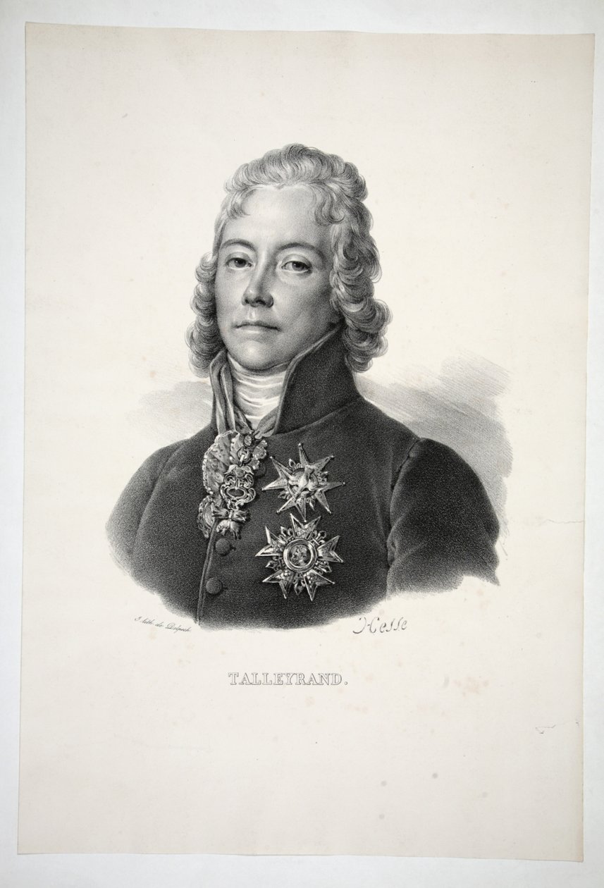 Talleyrand by Henri Joseph Hesse