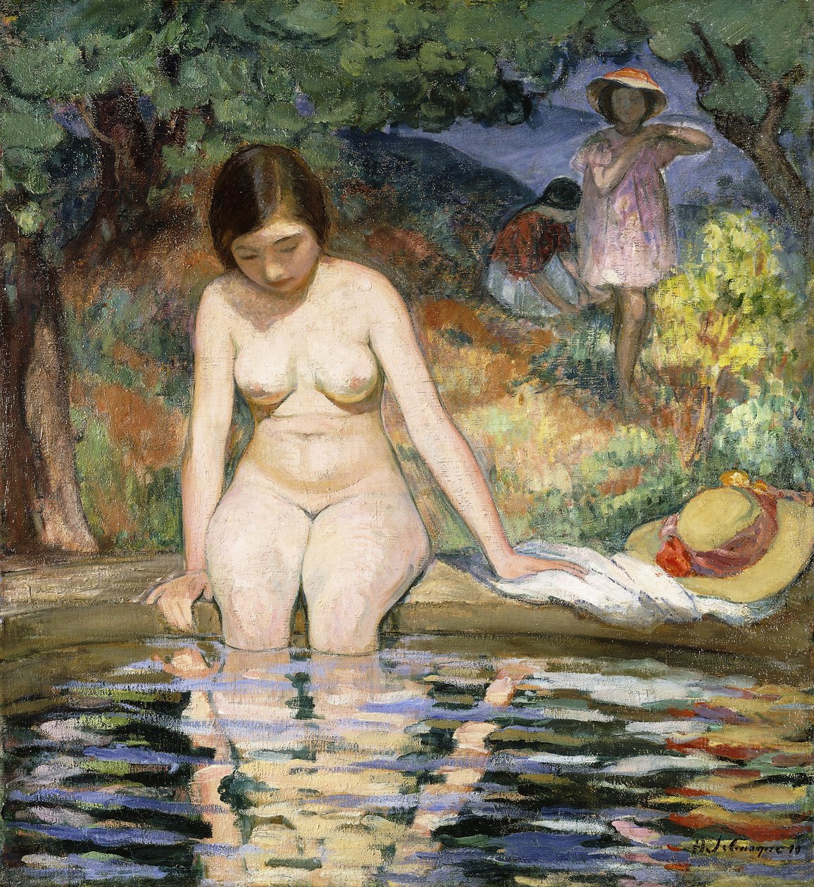 Bather by Henri Lebasque