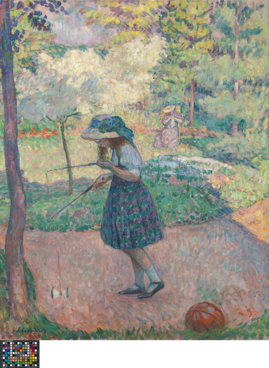 The Diabolo Game by Henri Lebasque