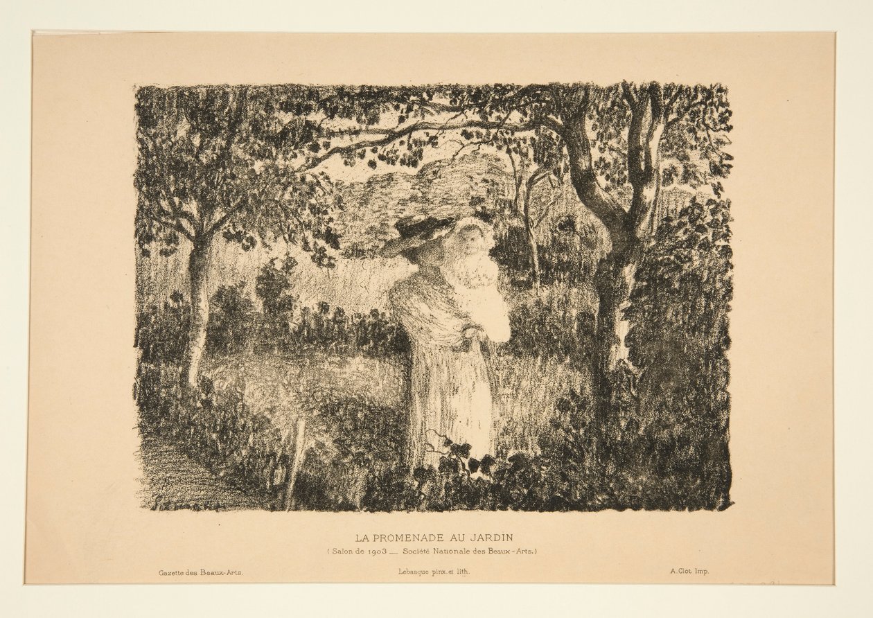 The Walk in the Garden by Henri Lebasque