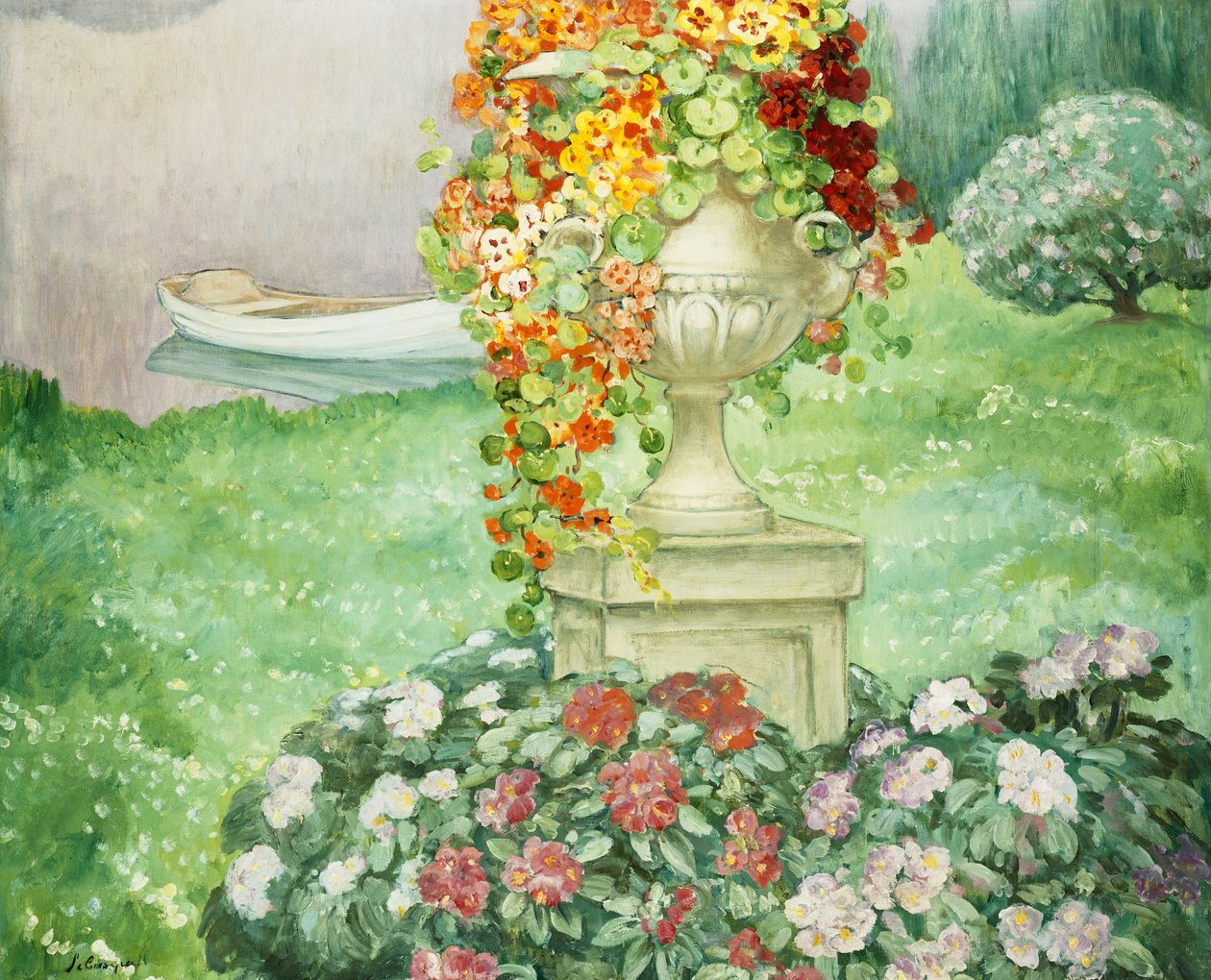 The Garden by Henri Lebasque