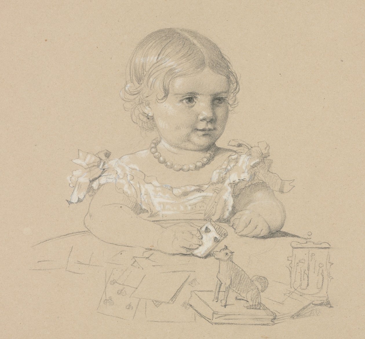 Portrait of a Child by Henri Lehmann