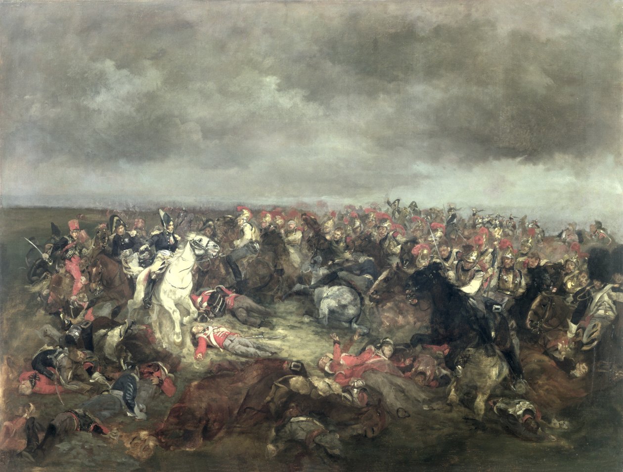 Marshal Ney at Waterloo by Henri Louis Dupray
