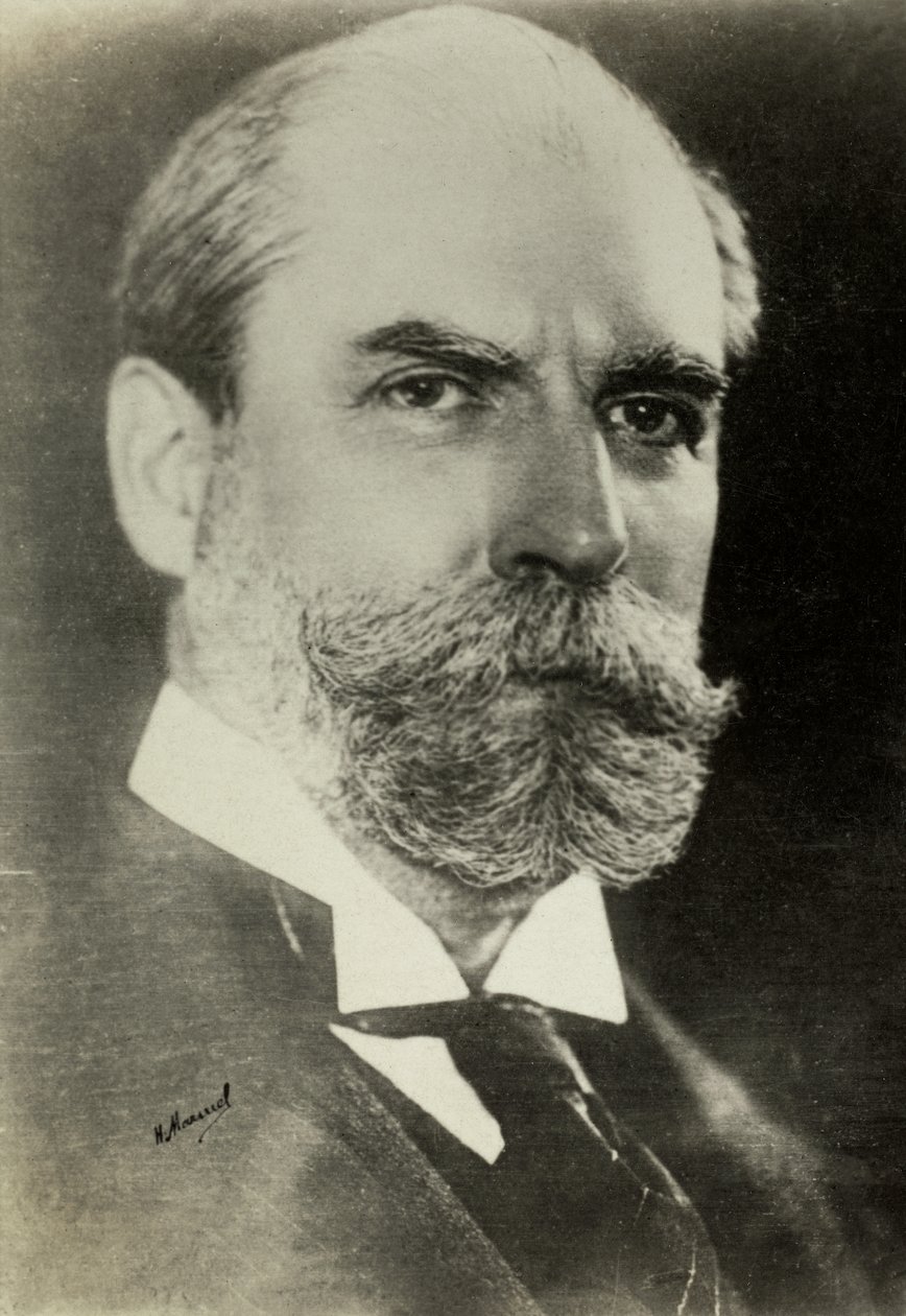 Portrait of Charles Hughes by Henri Manuel