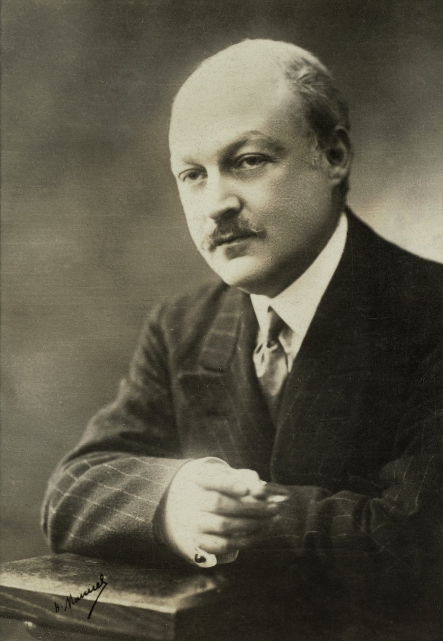 Portrait of Fernand Vanderem by Henri Manuel