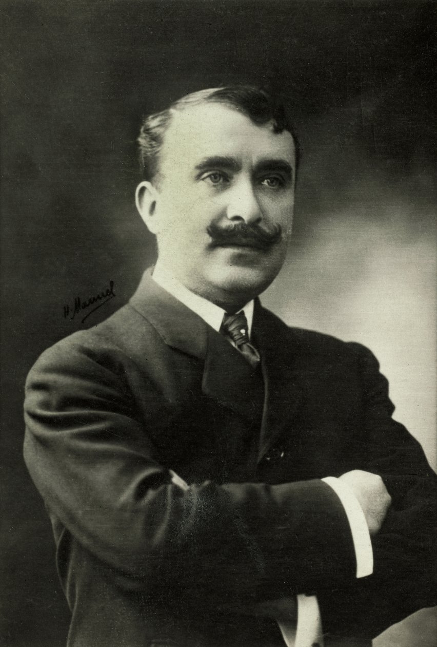 Portrait of Miguel Zamacois by Henri Manuel