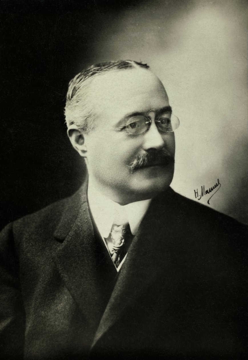 Portrait of Pierre Mille by Henri Manuel