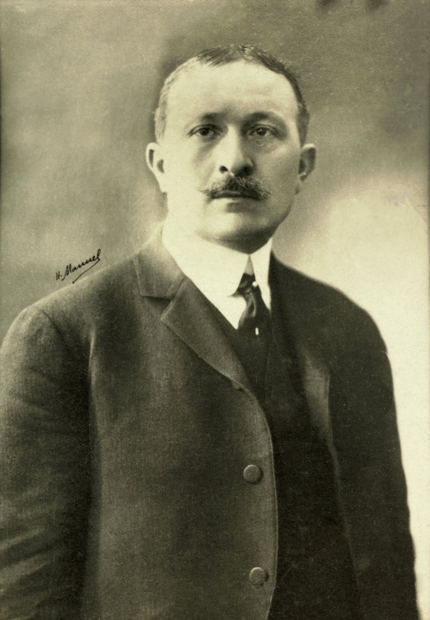 Portrait of Rene Viviani by Henri Manuel