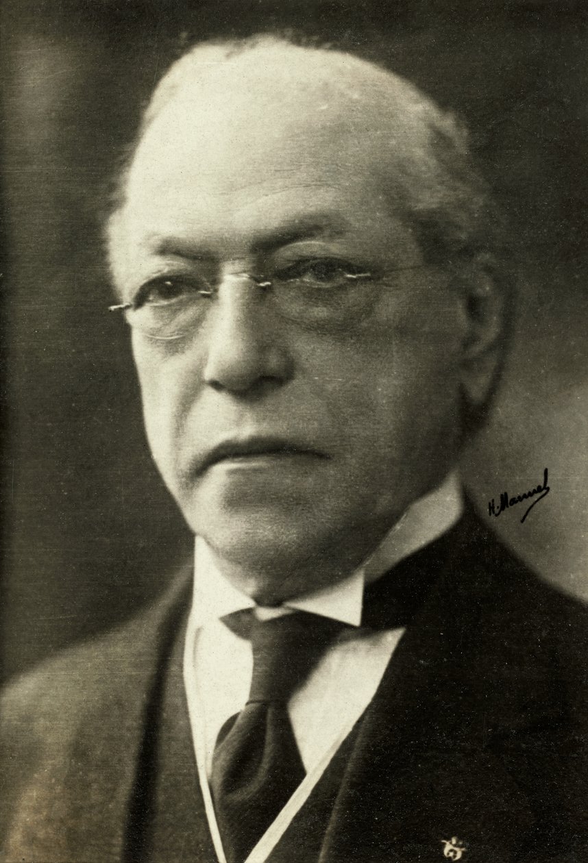 Portrait of Samuel Gompers by Henri Manuel