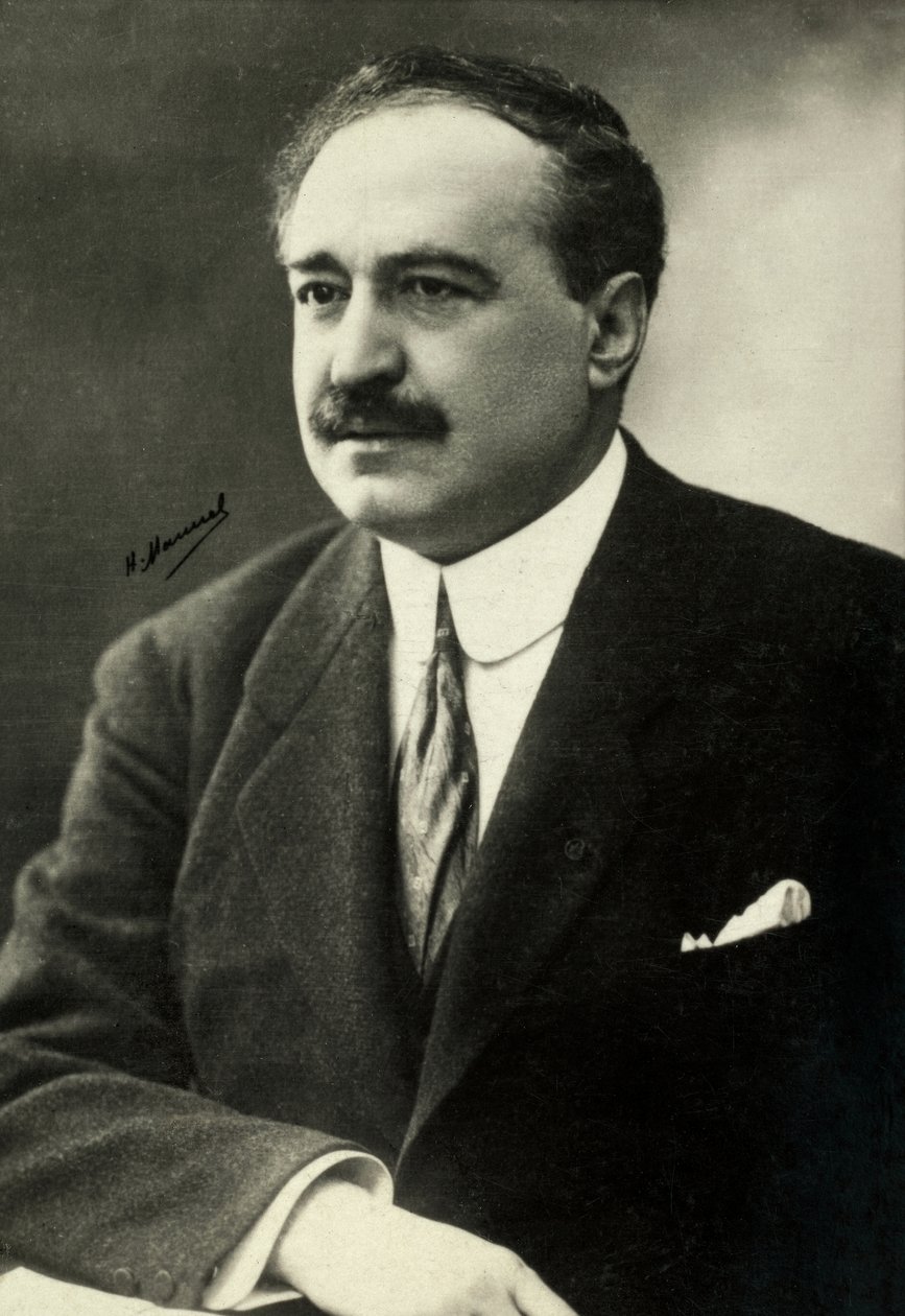 Portrait of Vicente Blasco Ibanez by Henri Manuel