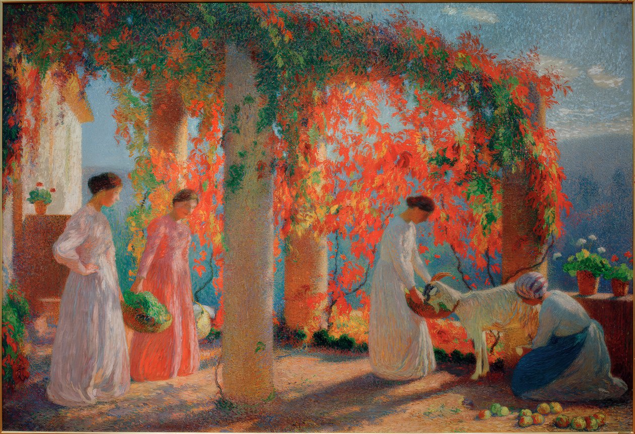 The Pergola at Marquayrol by Henri Martin