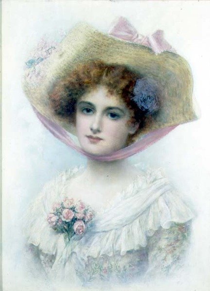 The New Bonnet by Henri Marton