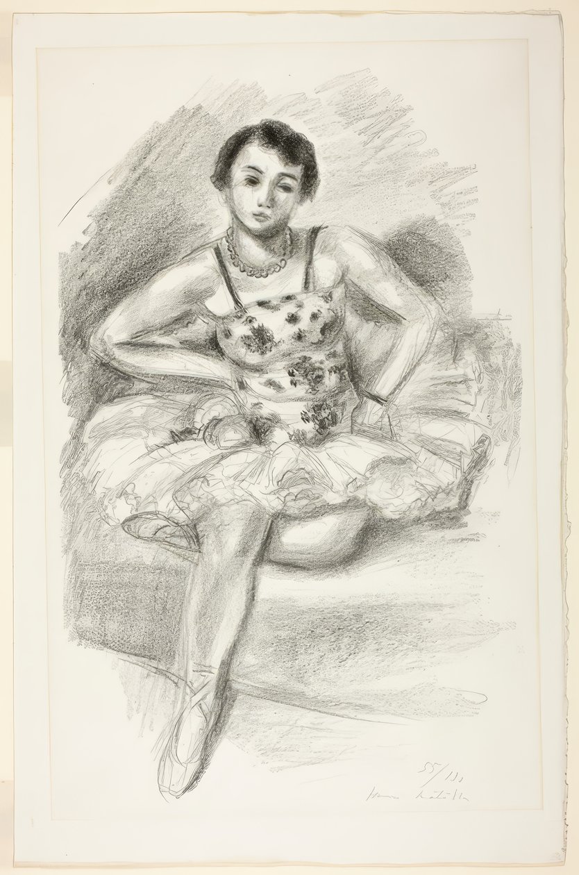 Ballet Dancer, from Ten Dancers by Henri Matisse