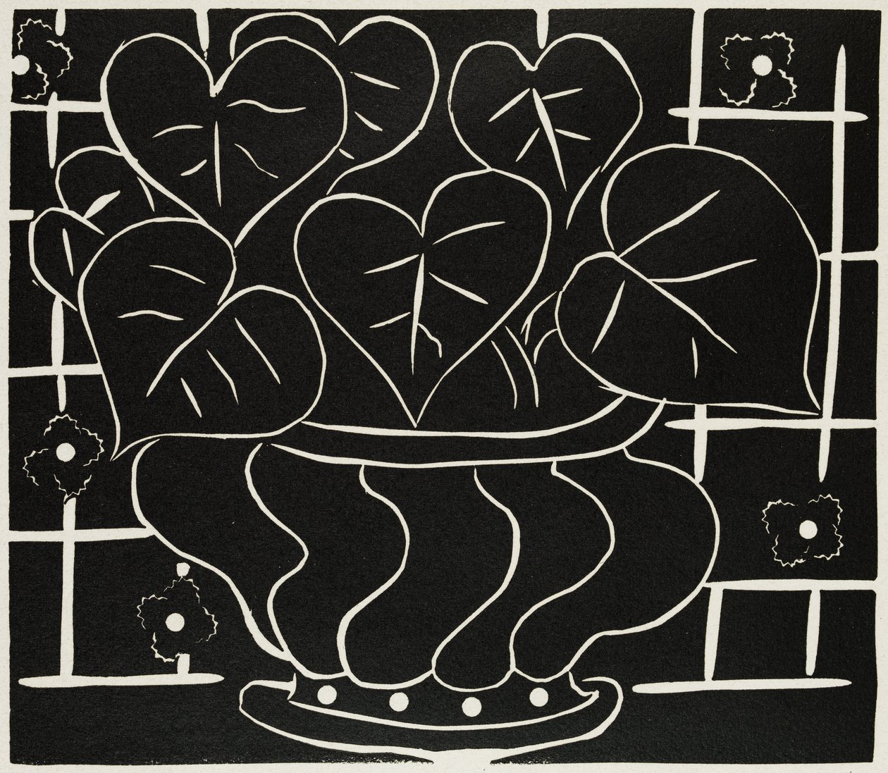 Basket of Begonias I by Henri Matisse