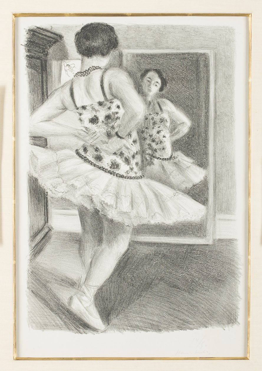 Dancer Reflected in the Mirror by Henri Matisse