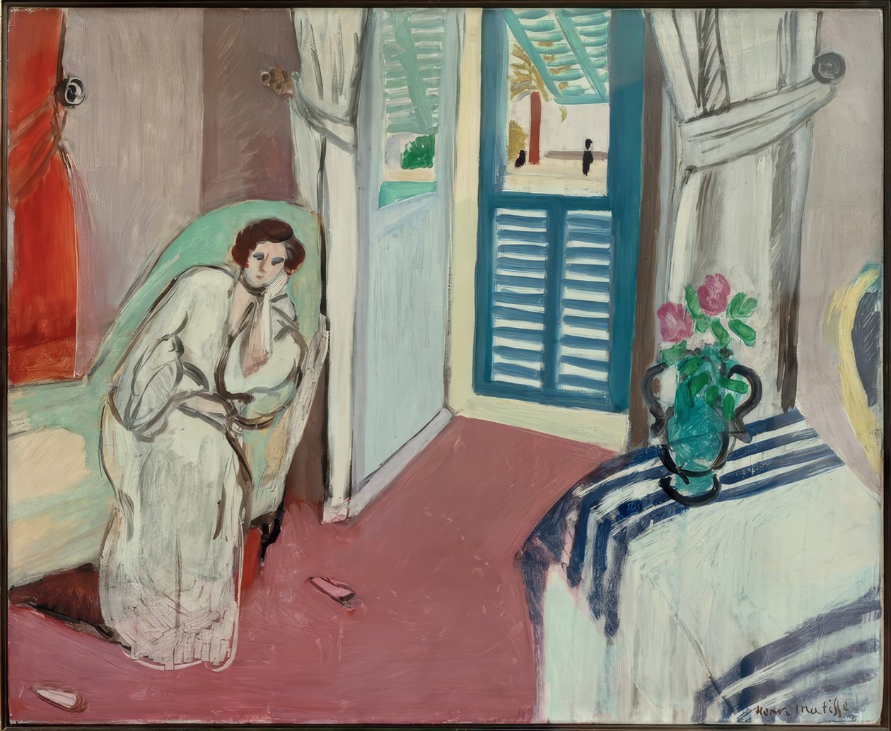 Woman on the Sofa by Henri Matisse