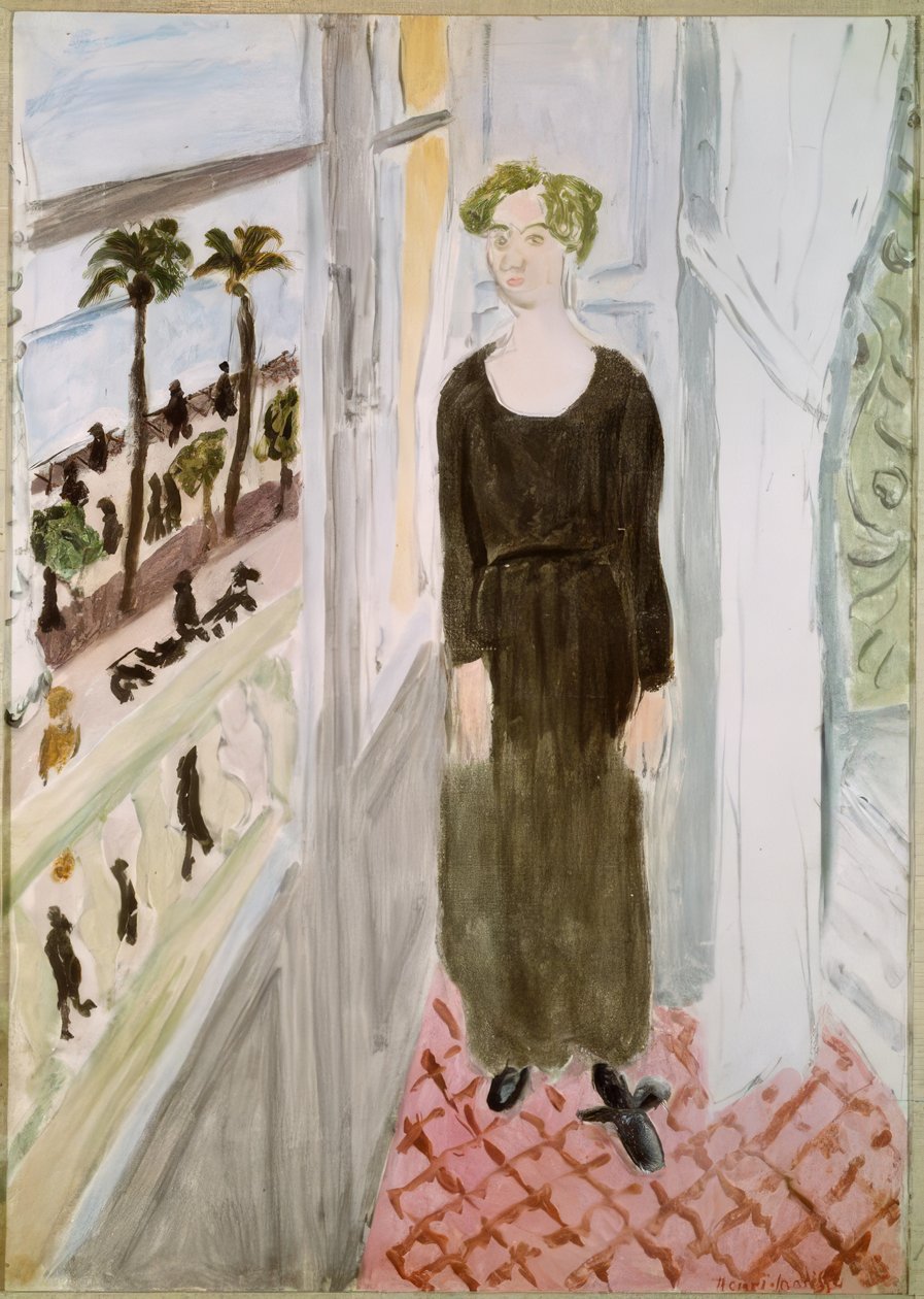 Woman at the Window, Nice by Henri Matisse
