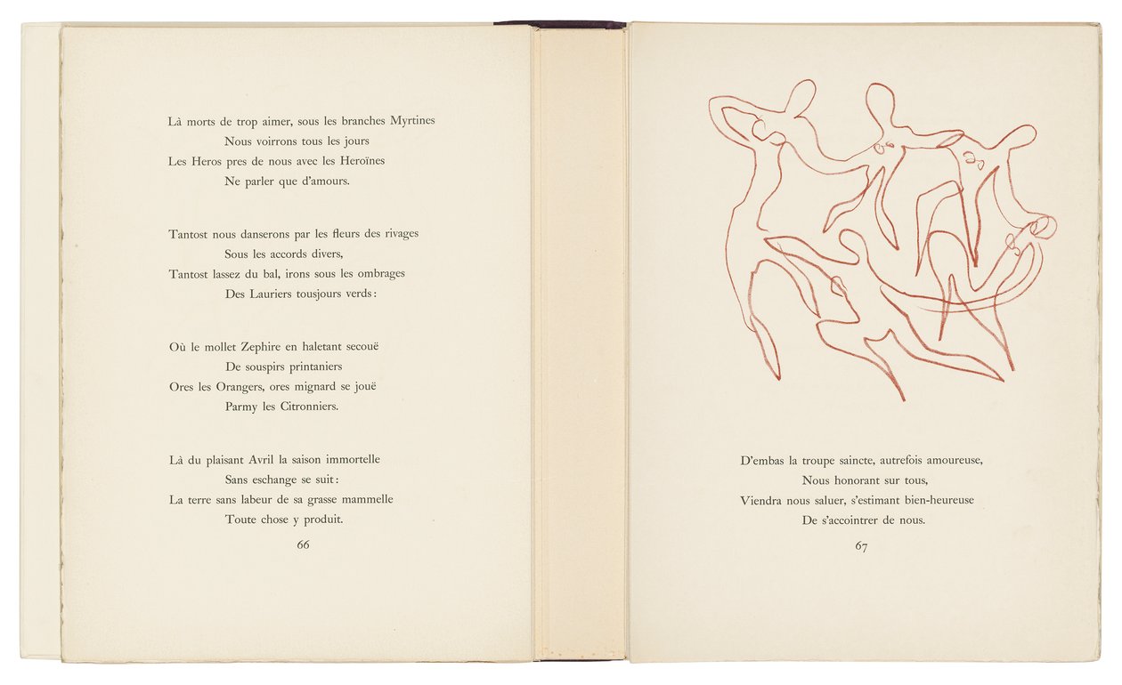 Florilège des Amours de Ronsard by Henri Matisse