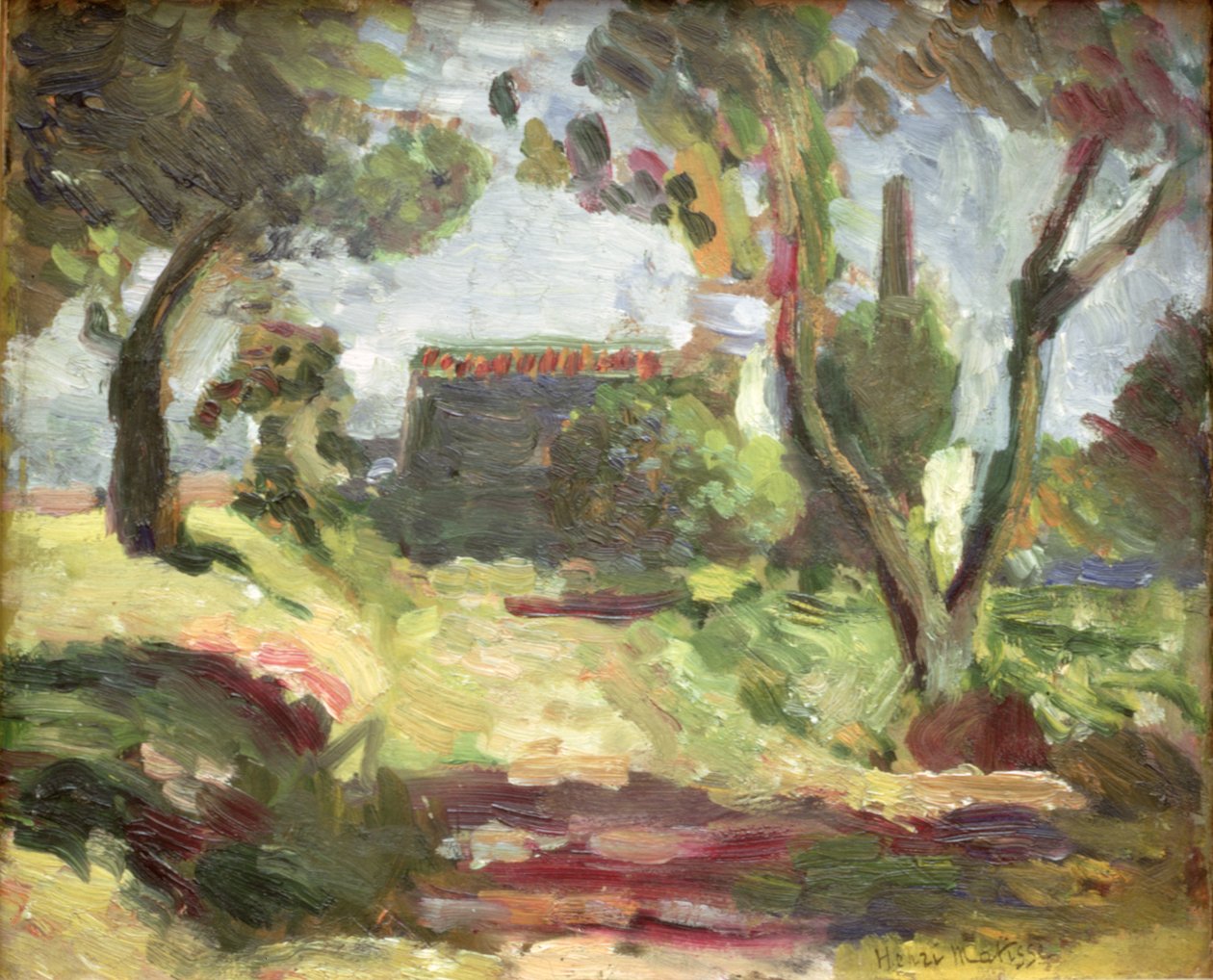 Garden of the Old Mill by Henri Matisse