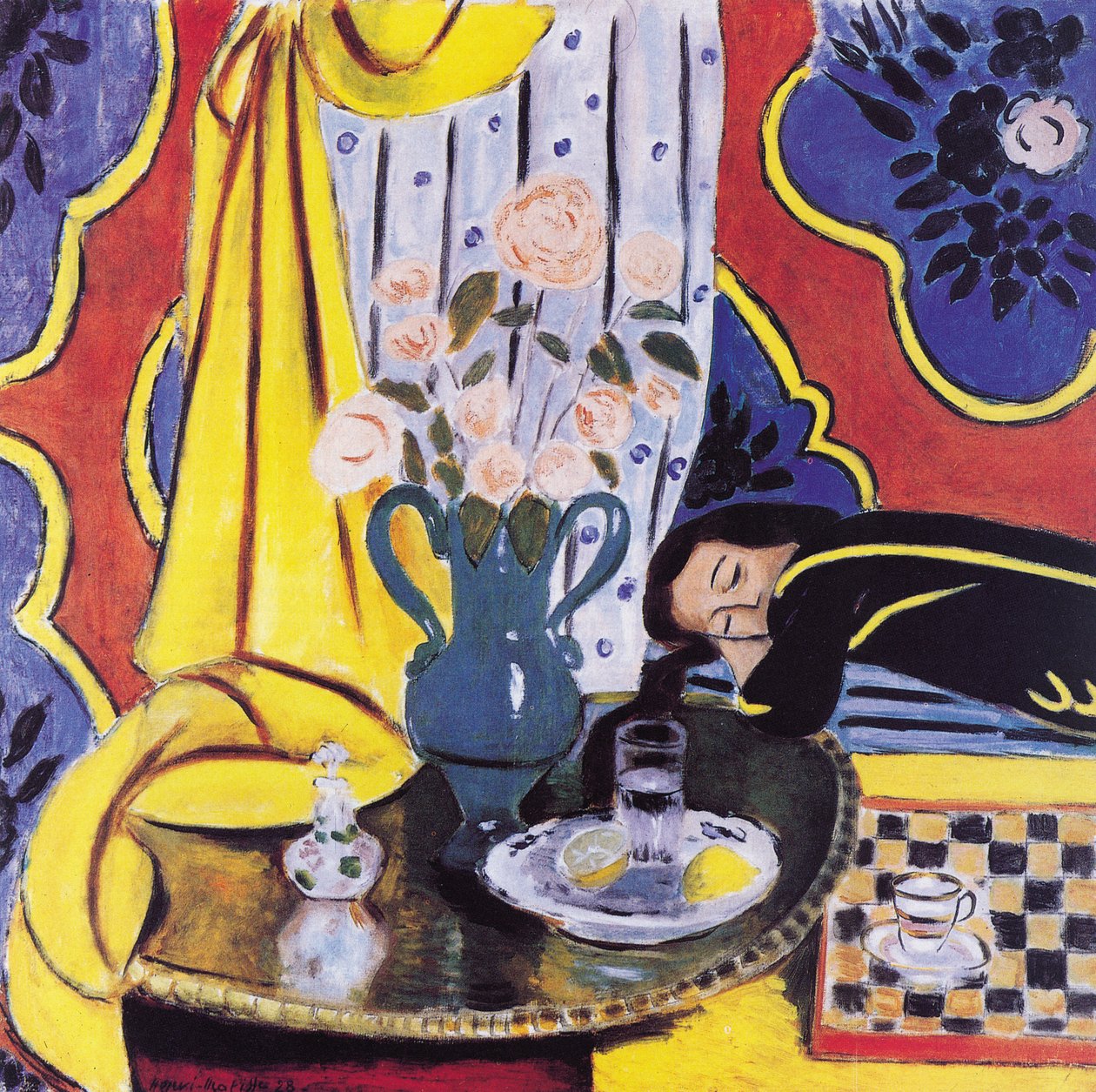 Harmony in Yellow by Henri Matisse