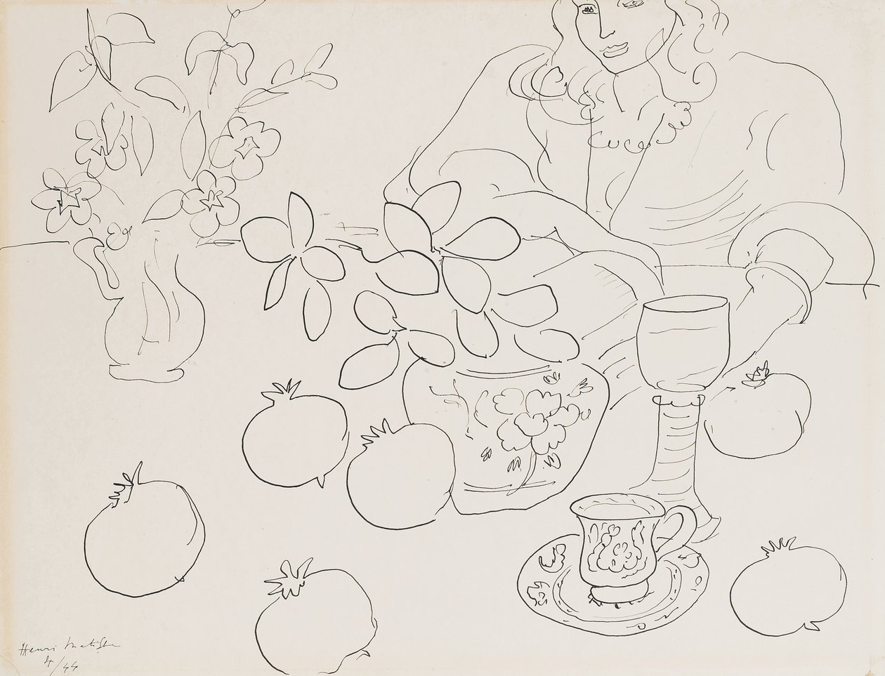 Interior Scene by Henri Matisse