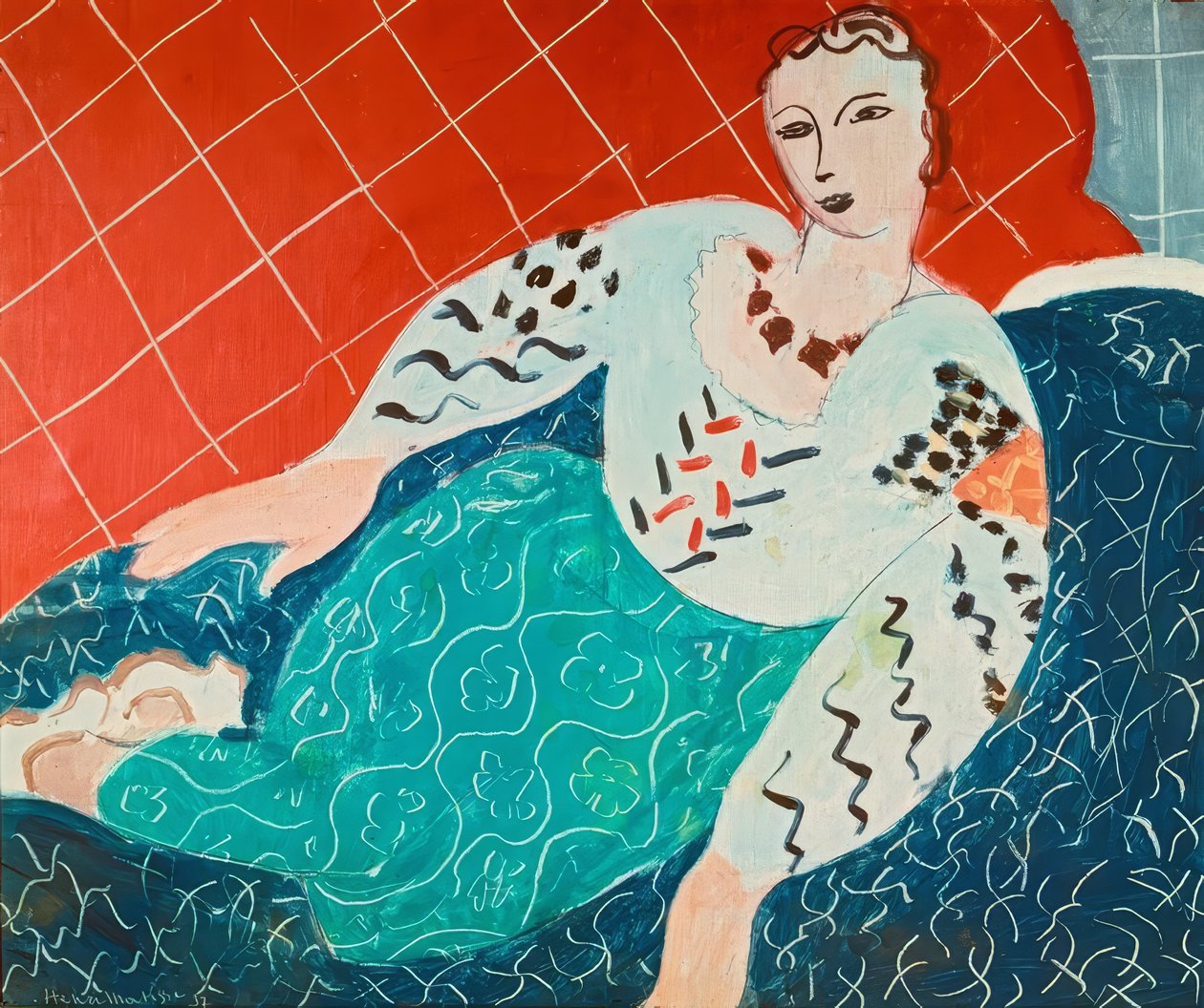 The Romanian Blouse (Persian) by Henri Matisse