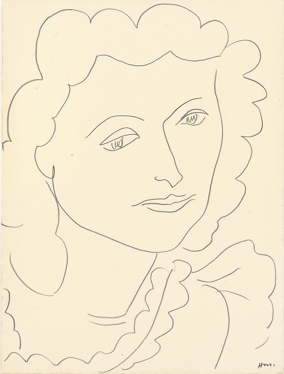 Large Head (Lucienne) by Henri Matisse