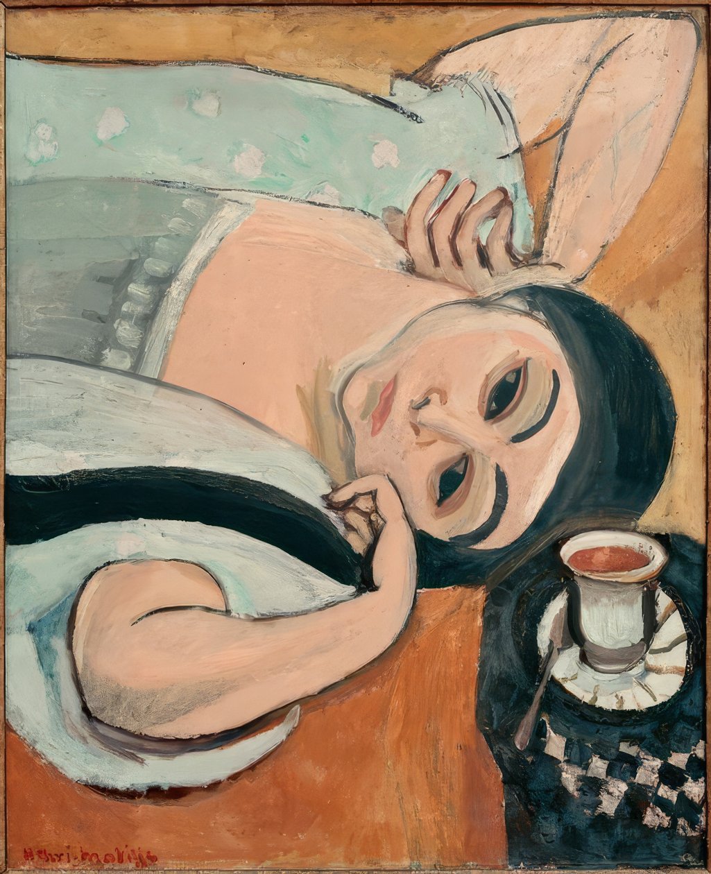Laurette with the Coffee Cup by Henri Matisse