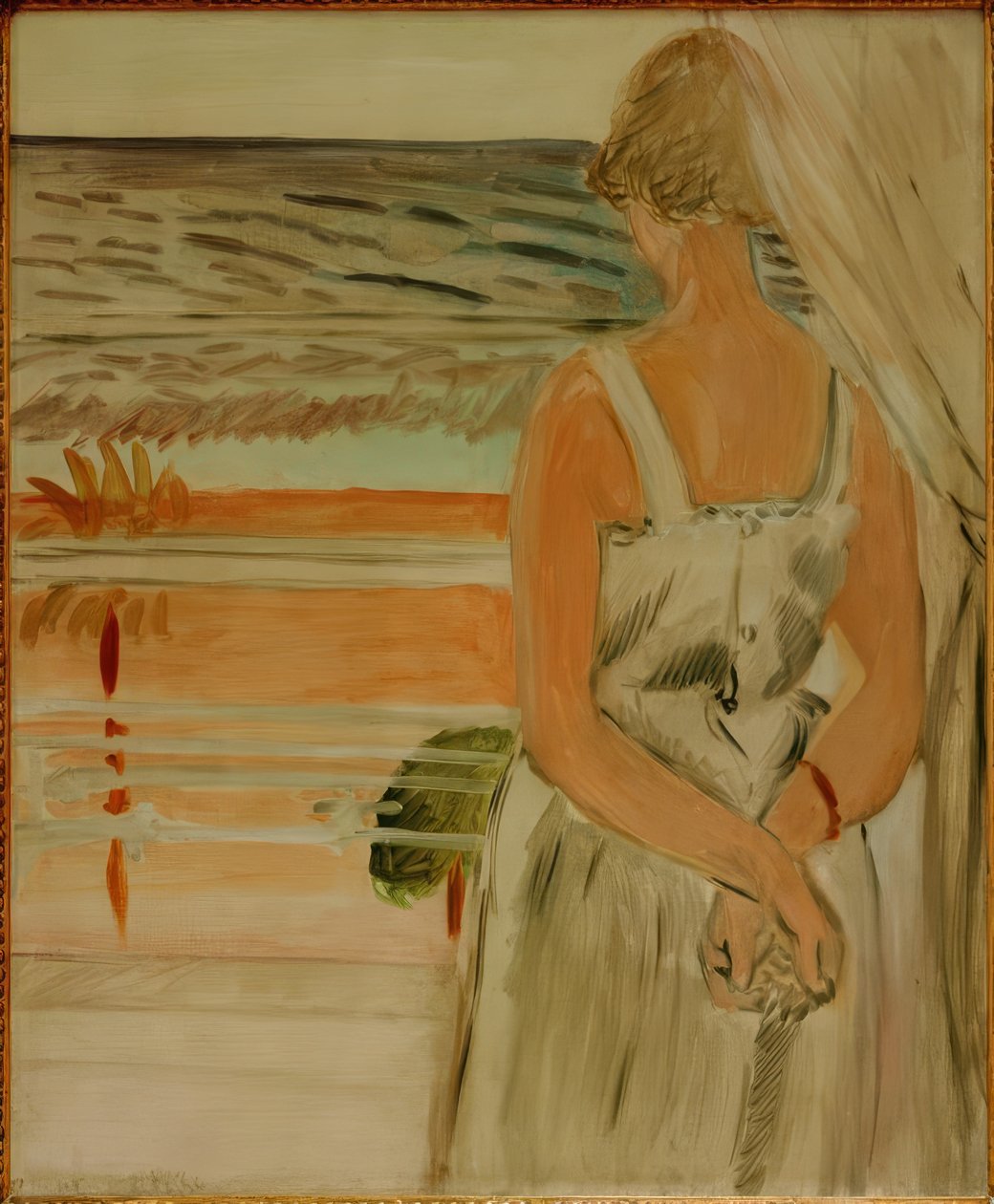 Beside the Window by Henri Matisse