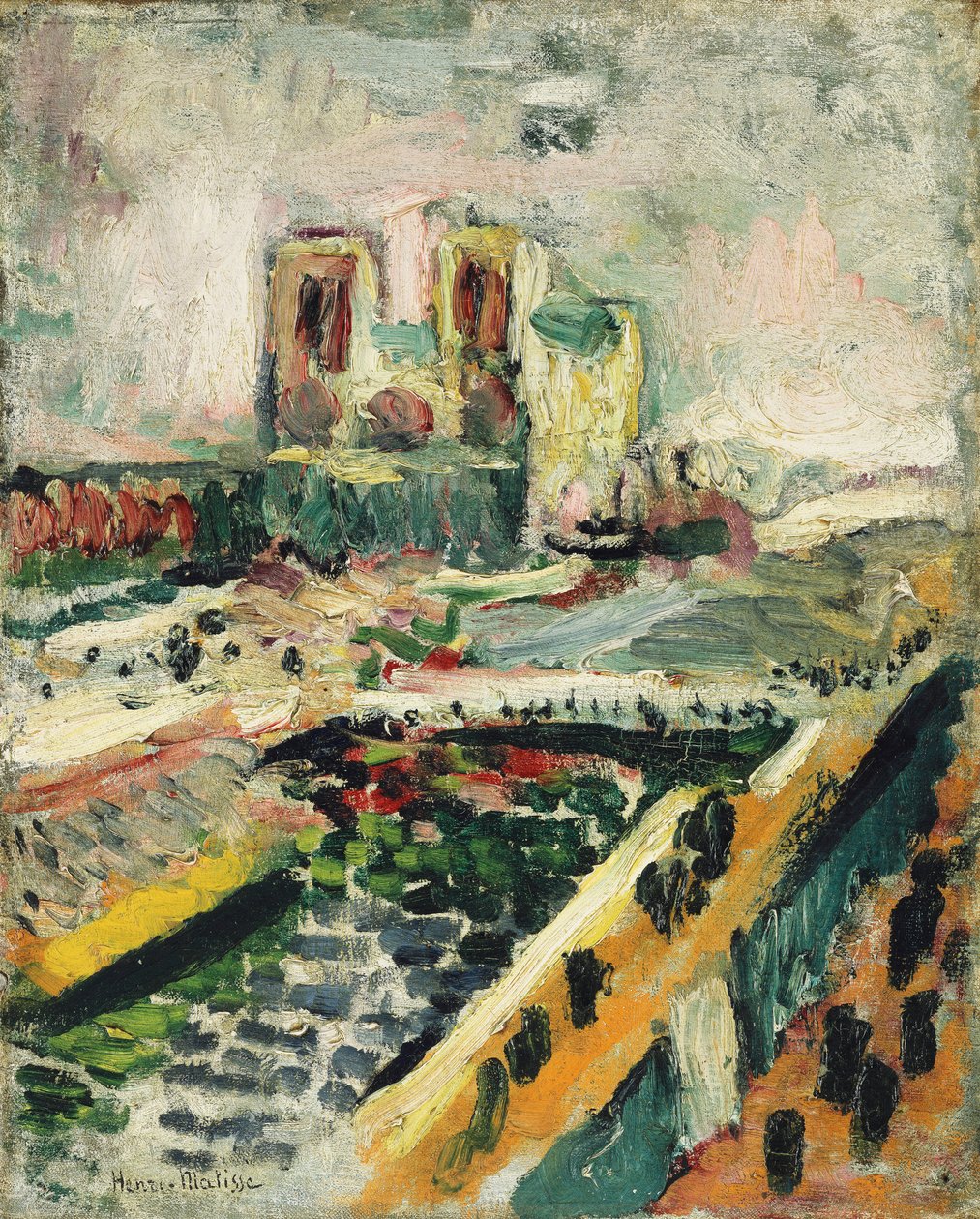Notre-Dame (c.1900) by Henri Matisse