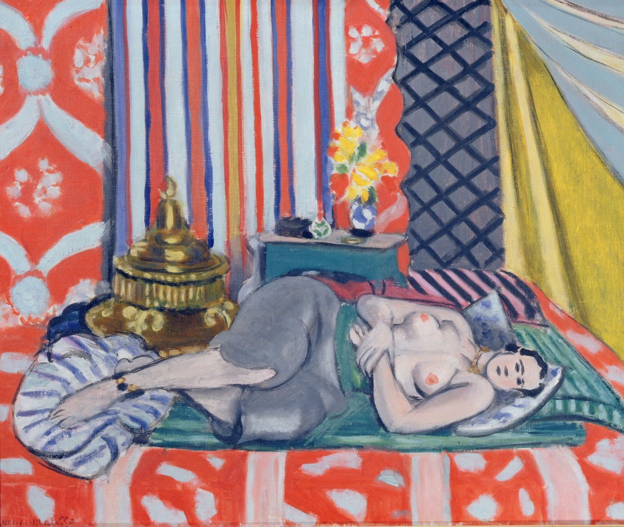 Odalisque in Grey Culottes by Henri Matisse
