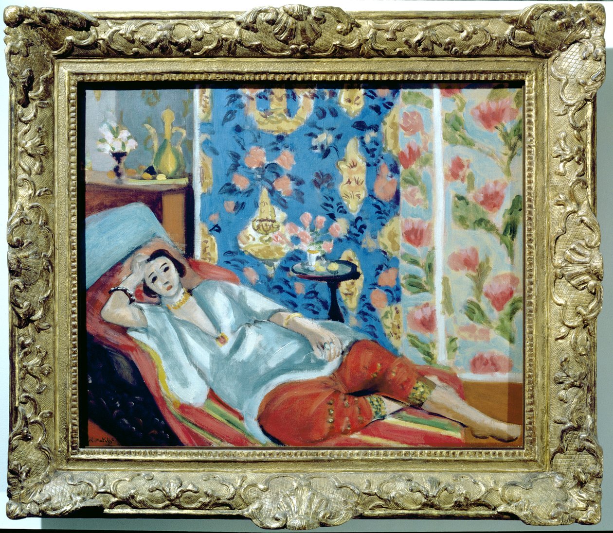 Odalisque in Red Culottes by Henri Matisse