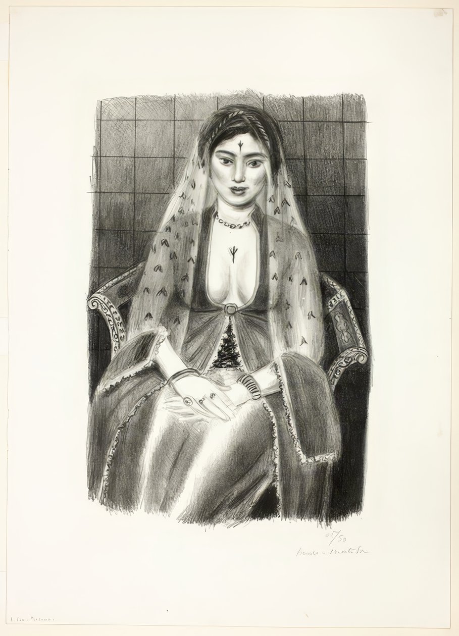Persian Woman by Henri Matisse