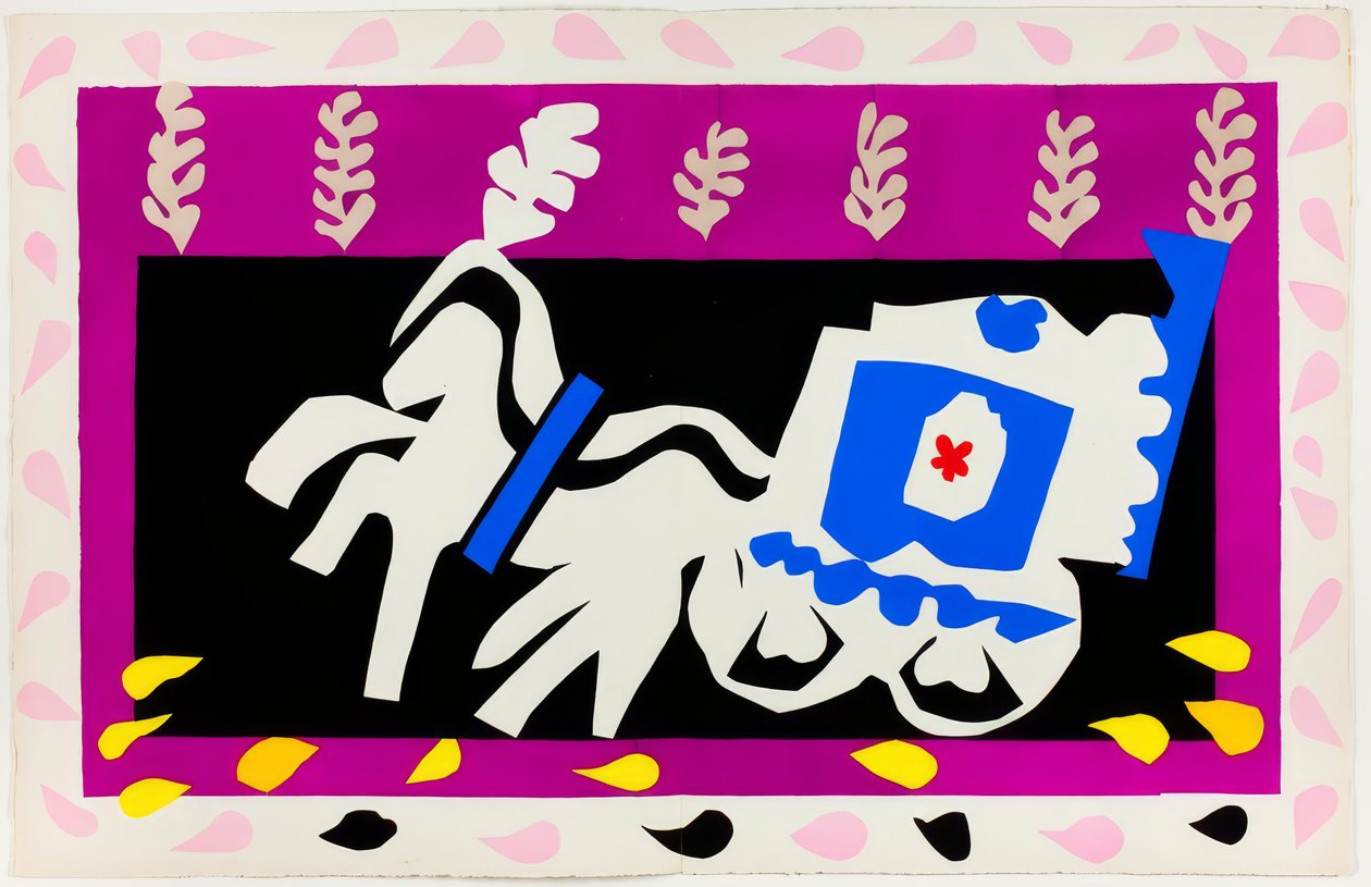 Pierrot’s Funeral, from Jazz by Henri Matisse