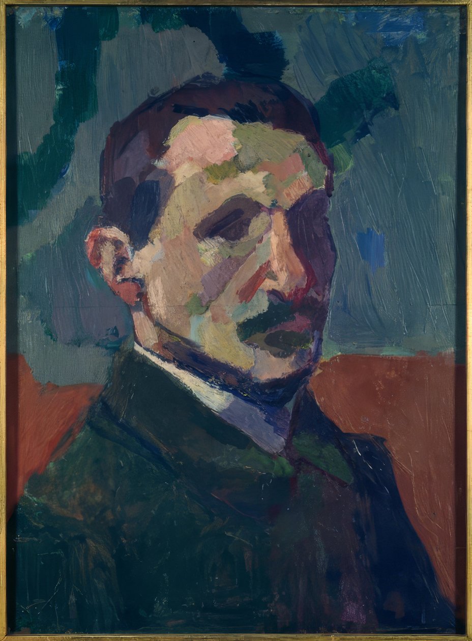 Portrait by Albert Marquet by Henri Matisse