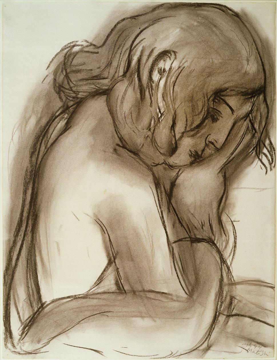 Portrait of Jacqueline Duheme by Henri Matisse