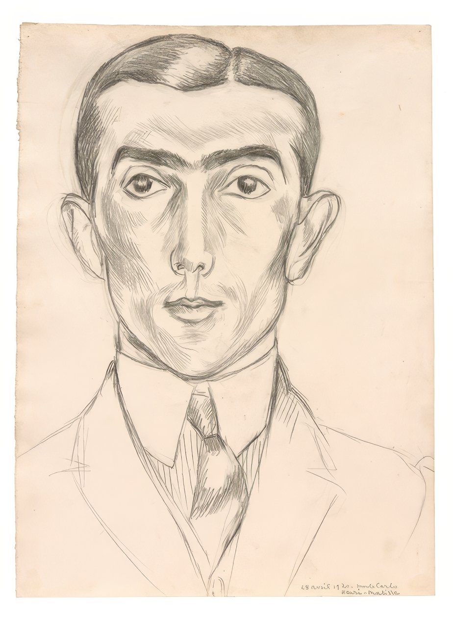 Portrait of Léonide Massine by Henri Matisse